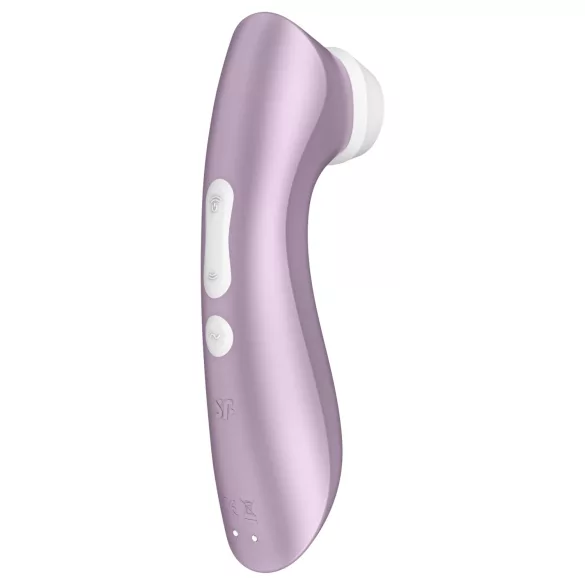 Satisfyer Pro 2+ стимулатор за клитор с въздушни вълни (лилав)