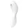 Satisfyer Curvy Trinity 5+ - вибратор 2 в 1 с управление чрез приложение (бял)