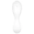 Satisfyer Curvy Trinity 5+ - вибратор 2 в 1 с управление чрез приложение (бял)