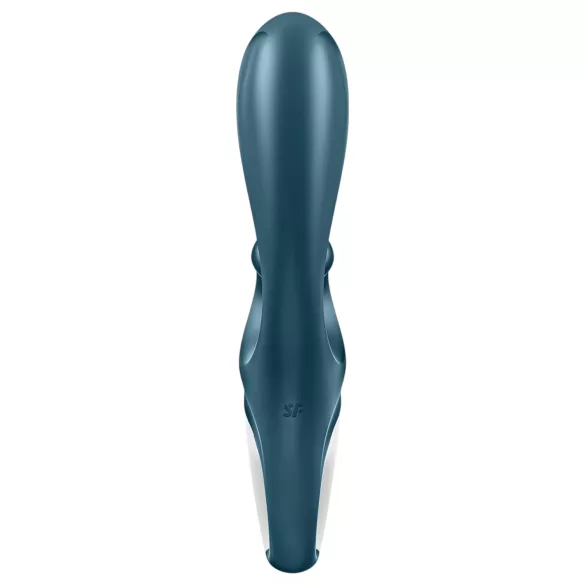 Satisfyer Hug Me - вибратор за клитор и влагалище с дръжка - син