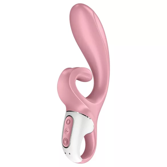 Satisfyer Hug Me - вибратор с клиторно рамо с управление чрез приложение (розов)