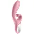 Satisfyer Hug Me - вибратор с клиторно рамо с управление чрез приложение (розов)