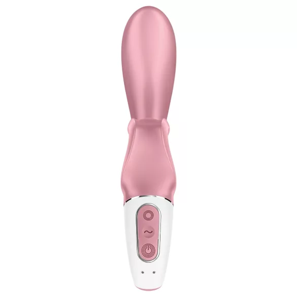 Satisfyer Hug Me - вибратор с клиторно рамо с управление чрез приложение (розов)