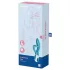 Satisfyer Embrace Me - вибратор с клиторна приставка - презареждаем, тюркоаз