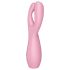 Satisfyer Threesome 3 - презареждащ се клитор вибратор (розов)
