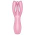 Satisfyer Threesome 3 - презареждащ се клитор вибратор (розов)