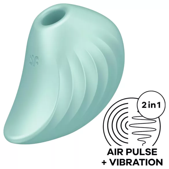 Satisfyer Pearl Diver - клиторен вибратор с въздушни вълни - мента