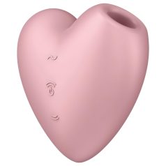   Satisfyer Cutie Heart - презаредим вибратор с вълни (розов)