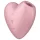 Satisfyer Cutie Heart - вибратор за клитор с въздушни вълни - акумулаторен
