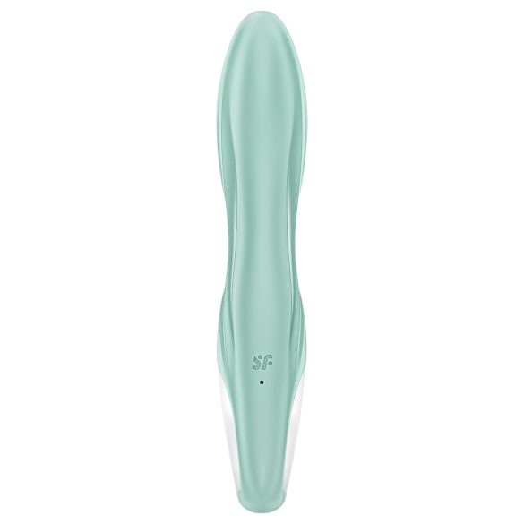 Satisfyer Air Pump Bunny 5 - вибратор с помпа - смарт, мента