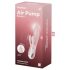 Помпа вибратор в розово - Satisfyer Air Pump Bunny 3