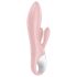 Помпа вибратор в розово - Satisfyer Air Pump Bunny 3