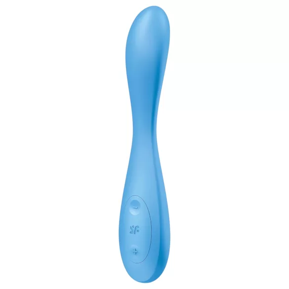 Satisfyer G-spot Flex 4 - вибратор за G-точка с управление чрез приложение (тюркоазен)