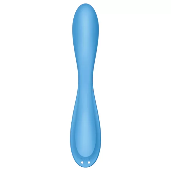 Satisfyer G-spot Flex 4 - вибратор за G-точка с управление чрез приложение (тюркоазен)