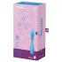 Satisfyer G-spot Flex 4 - вибратор за G-точка с управление чрез приложение (тюркоазен)