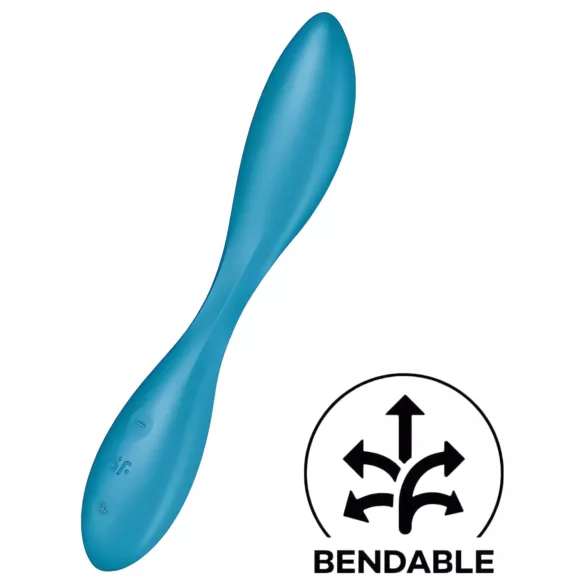 Satisfyer G-spot Flex 1 - акумулаторен, водоустойчив G-точка вибратор (зелен)