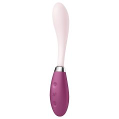   Satisfyer G-Spot Flex 3 - акумулаторен G-точков вибратор (розово-червен)