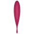 Satisfyer Twirling Pro - вибратор за клитор с управление чрез приложение (червен)