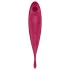 Satisfyer Twirling Pro - вибратор за клитор с управление чрез приложение (червен)
