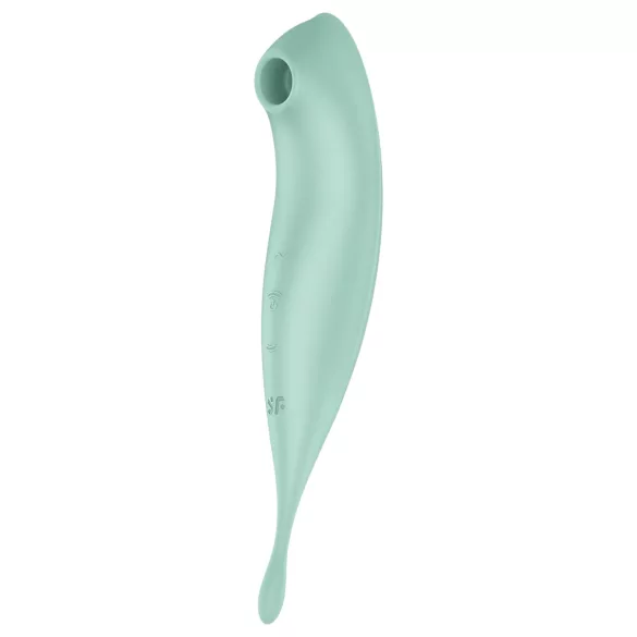 Satisfyer Twirling Pro - вибратор за клитор с управление чрез приложение (мента)