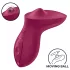 Satisfyer Exciterrr - вибратор за клитор с въртящи се перли - червен