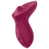 Satisfyer Exciterrr - вибратор за клитор с въртящи се перли - червен