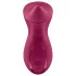Satisfyer Exciterrr - вибратор за клитор с въртящи се перли - червен