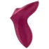 Satisfyer Exciterrr - вибратор за клитор с въртящи се перли - червен