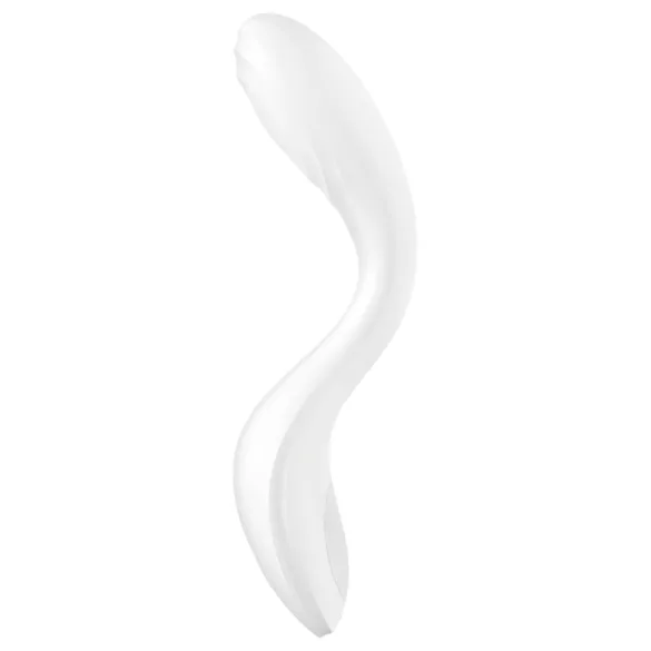 Satisfyer Rrrolling - вибратор за G-точка с подвижни топчета - бял