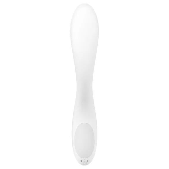Satisfyer Rrrolling - вибратор за G-точка с подвижни топчета - бял
