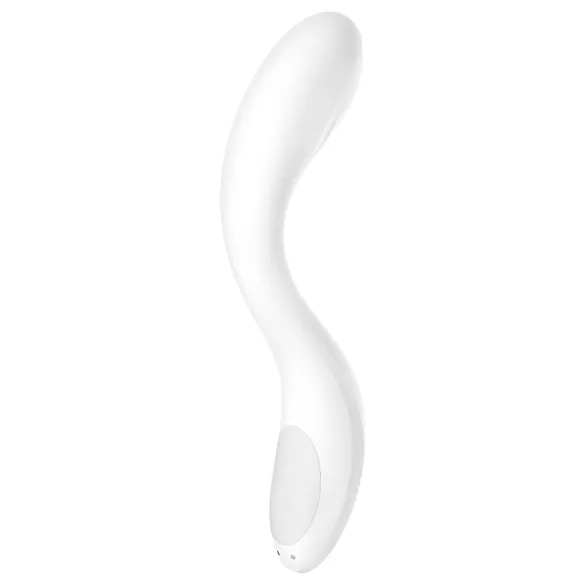Satisfyer Rrrolling - вибратор за G-точка с подвижни топчета - бял
