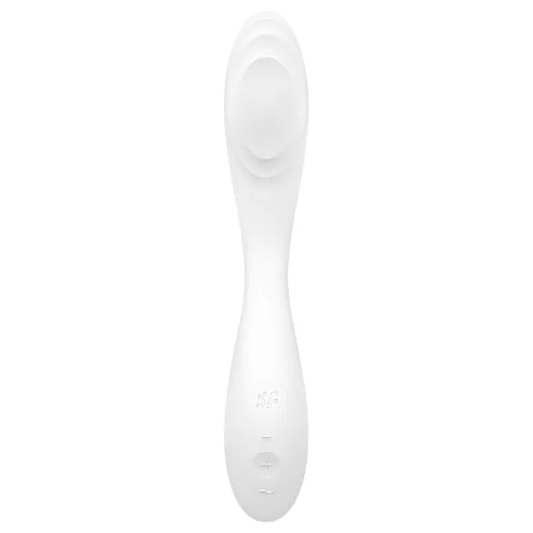 Satisfyer Rrrolling - вибратор за G-точка с подвижни топчета - бял