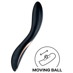   Satisfyer Rrrolling - движещ се G-точков вибратор с топчета (черен)