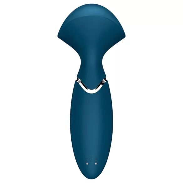 Satisfyer Mini Wand-er - водоустойчив масажиращ вибратор (син)