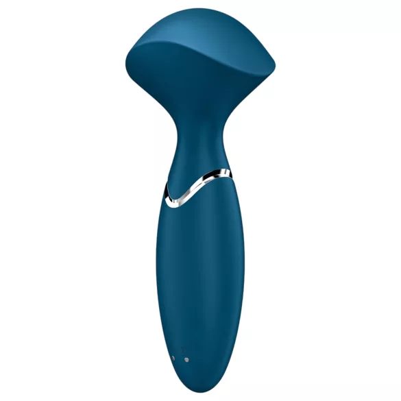 Satisfyer Mini Wand-er - водоустойчив масажиращ вибратор (син)