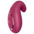Satisfyer Dipping Delight - вибратор за клитор с акумулатор - червен
