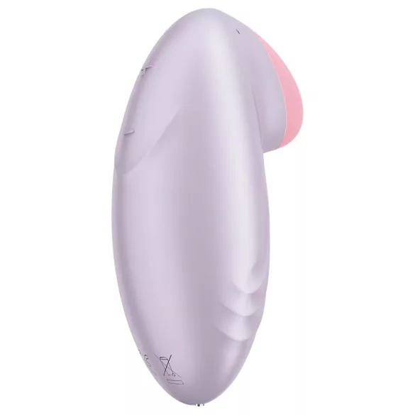 Satisfyer Tropical Tip - вибратор за клитор с управление чрез приложение (лилав)