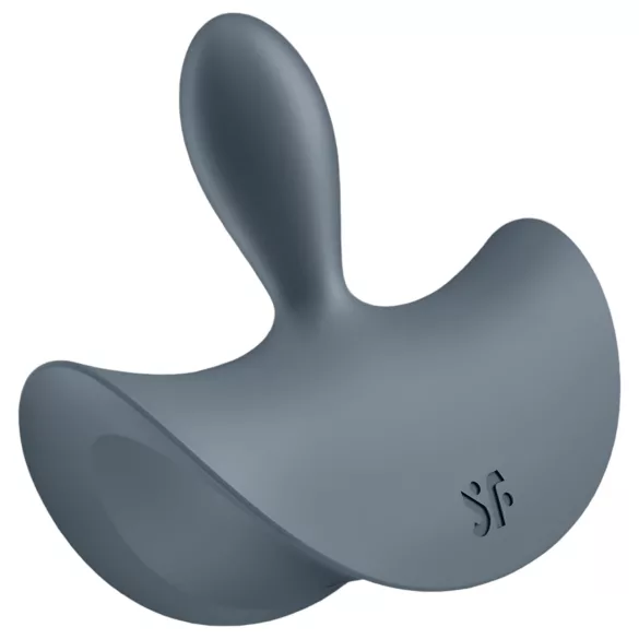 Satisfyer - анален вибратор за начинаещи - с вибрация - сив
