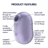 Satisfyer Pro To Go 2 - вибратор за клитор с въздушни вълни - презареждащ се