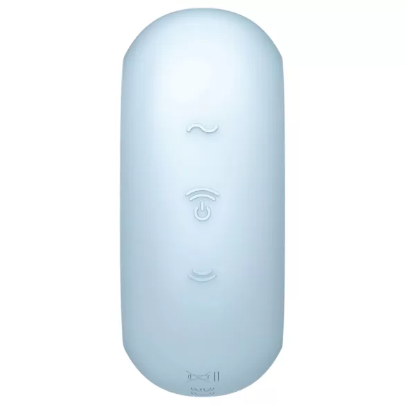 Satisfyer Pro To Go 3 - вибратор за клитор с въздушни вълни акумулаторен син