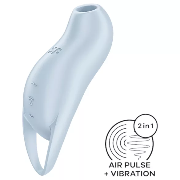 Satisfyer Pocket Pro 1 - въздушен стимулатор за клитор - син