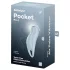 Satisfyer Pocket Pro 1 - въздушен стимулатор за клитор - син