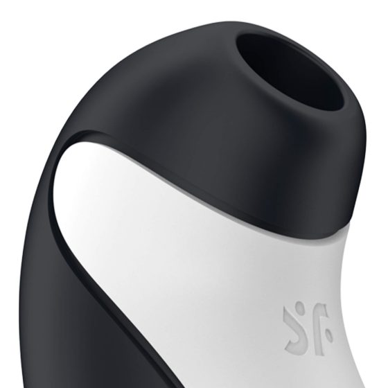 Satisfyer Orca - водоустойчив клиторен стимулатор с въздушна вълна (черно и бяло)