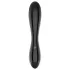 Satisfyer Dazzling Crystal 1 - двустранно стъклено дилдо - черно