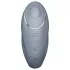 Satisfyer Tap & Climax 1 - клиторен вибратор 2в1 - сив