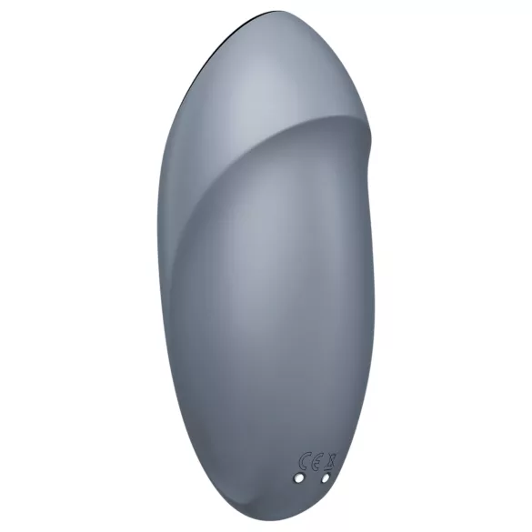 Satisfyer Tap & Climax 1 - клиторен вибратор 2в1 - сив
