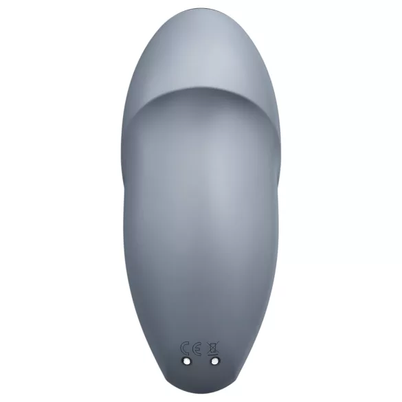 Satisfyer Tap & Climax 1 - клиторен вибратор 2в1 - сив