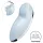 Satisfyer Tap & Climax 2 - клитор стимулатор и вибратор 2в1 - син