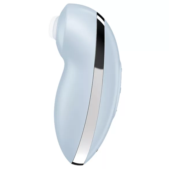 Satisfyer Tap & Climax 2 - клитор стимулатор и вибратор 2в1 - син