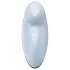 Satisfyer Tap & Climax 2 - клитор стимулатор и вибратор 2в1 - син